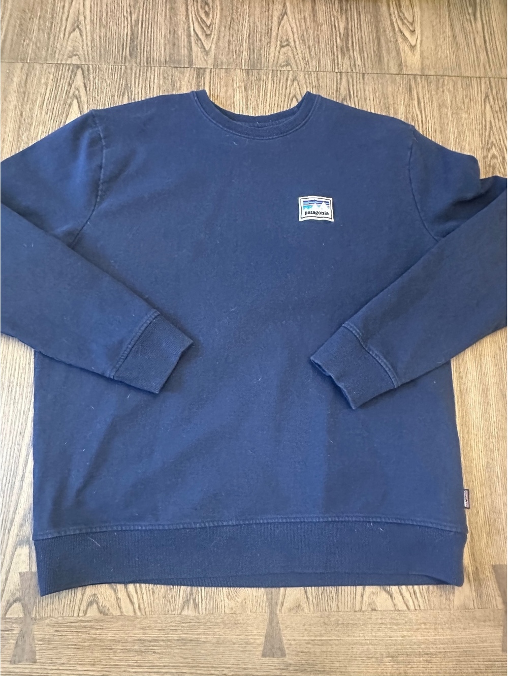 Patagonia Uprisal Crew Sweatshirt XL Regular Fit Navy Blue